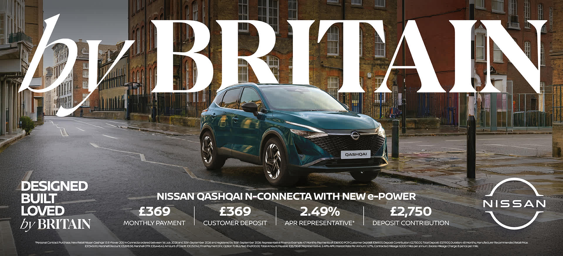 Nissan built by Britain
