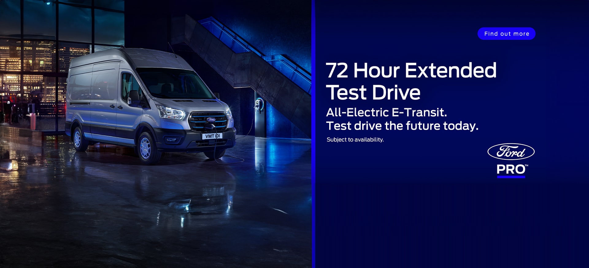 24 Hour Test Drive E-Transit 