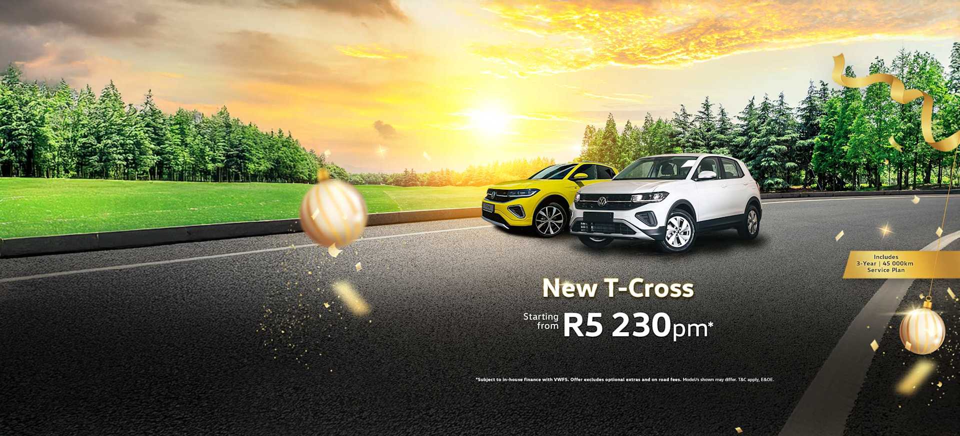 New VW T-Cross Special Offers from VW CFAO Mobility