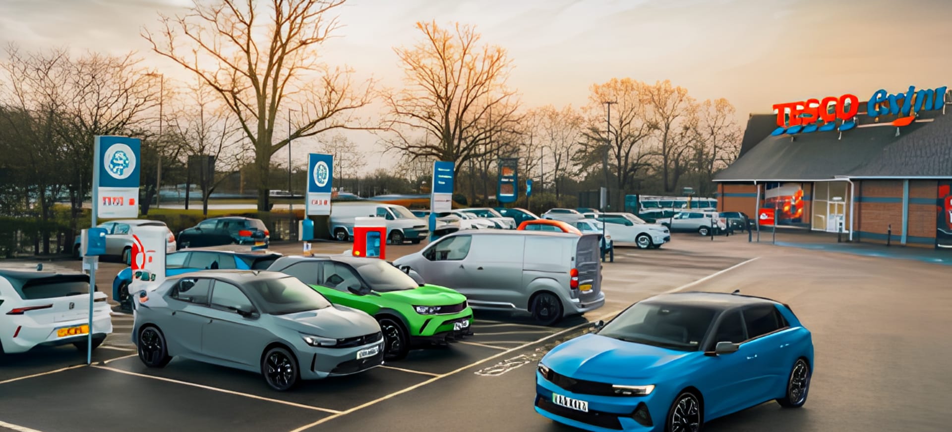 Vauxhall &amp; Tesco Charging Partnership