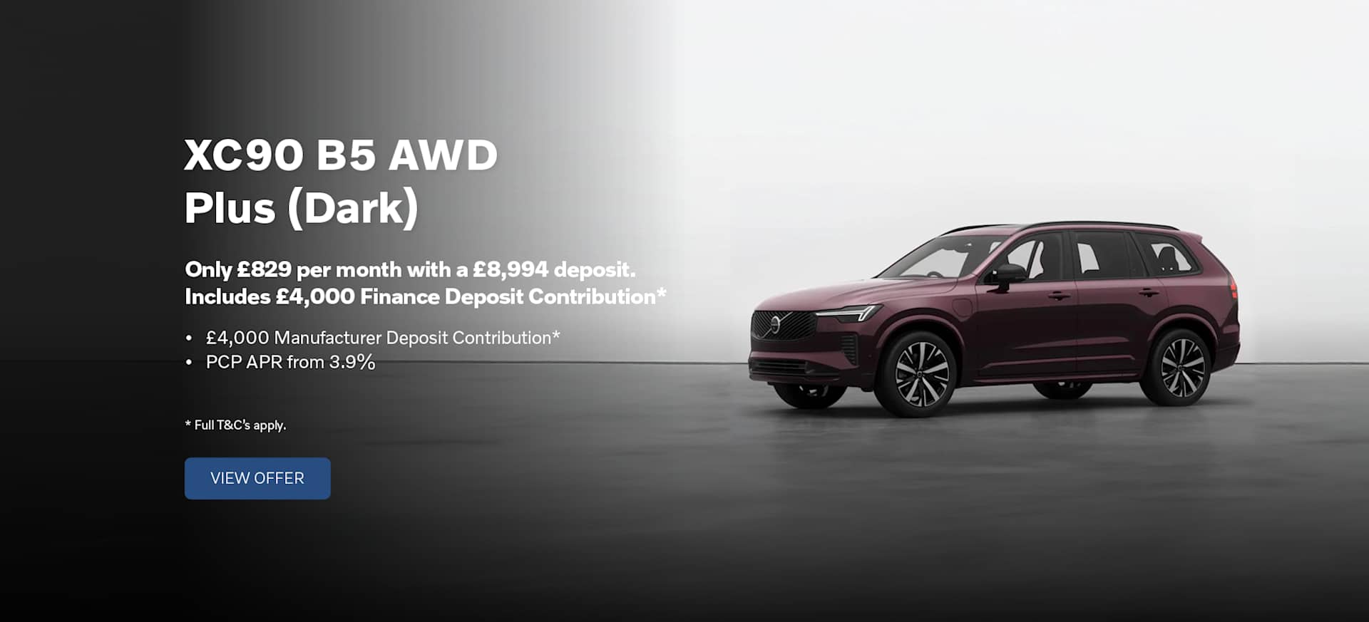 XC90 B5 AWD Plus (Dark)