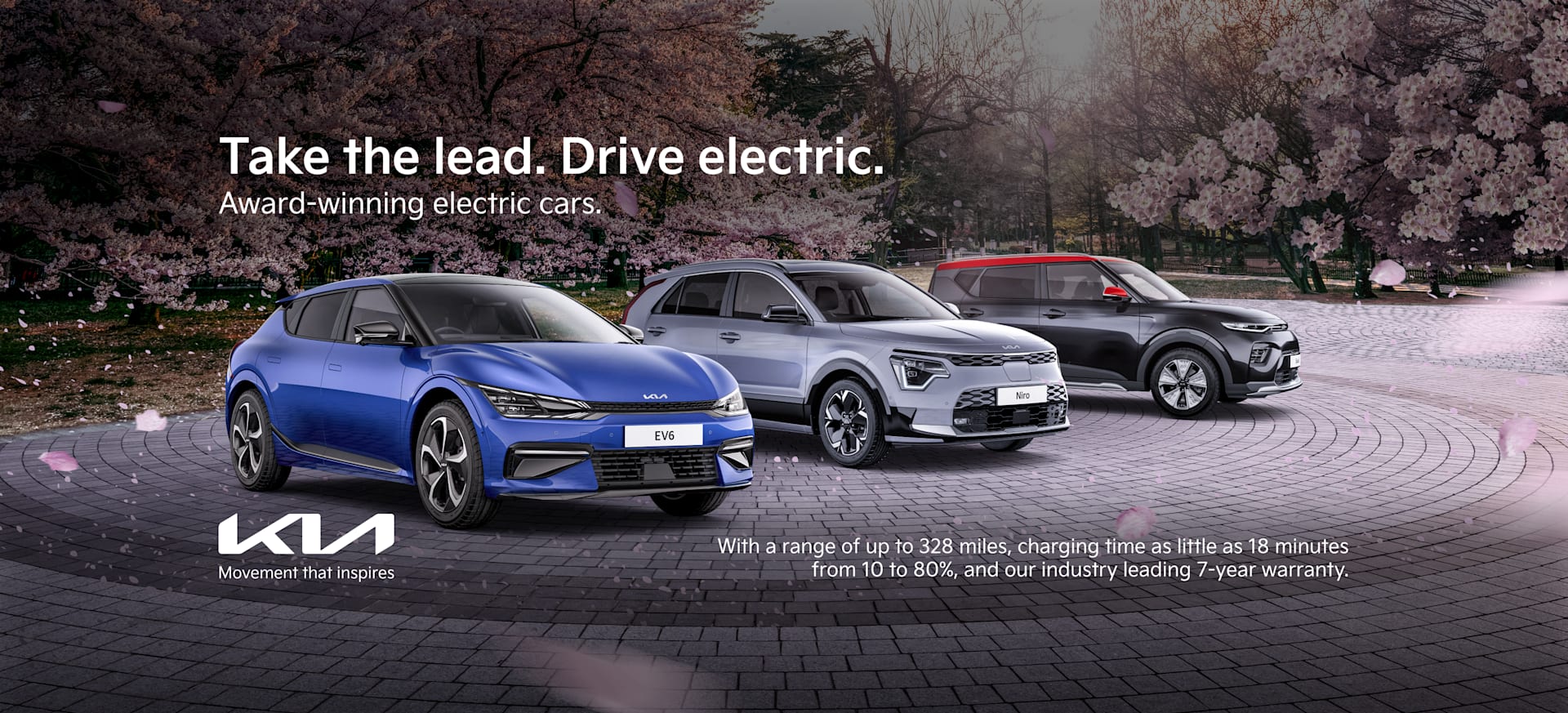 Take the lead. Drive electric.