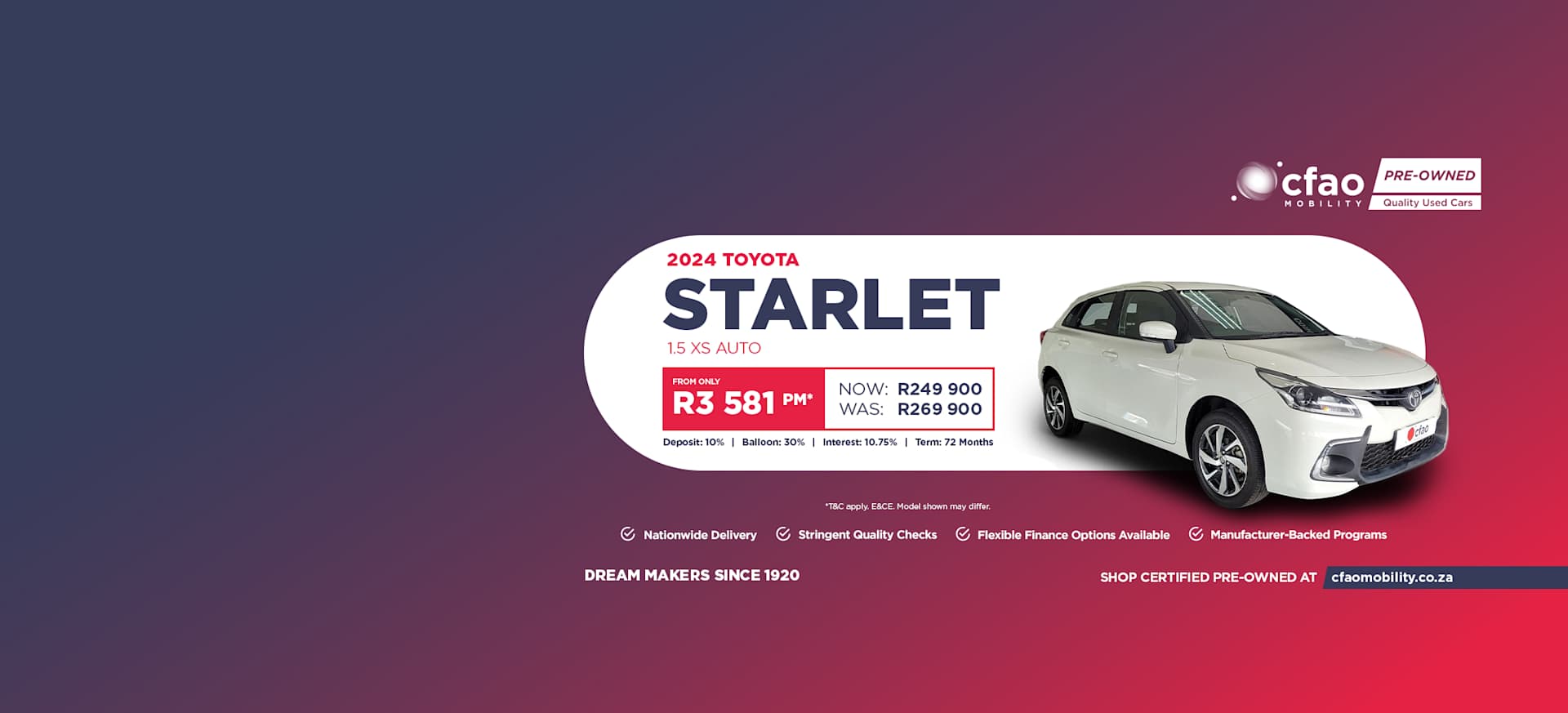 2024 Toyota Starlet 1.5 XS Auto