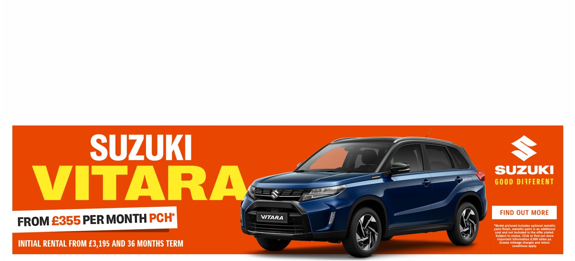 Suzuki S-Cross Contract Hire Q2 2025