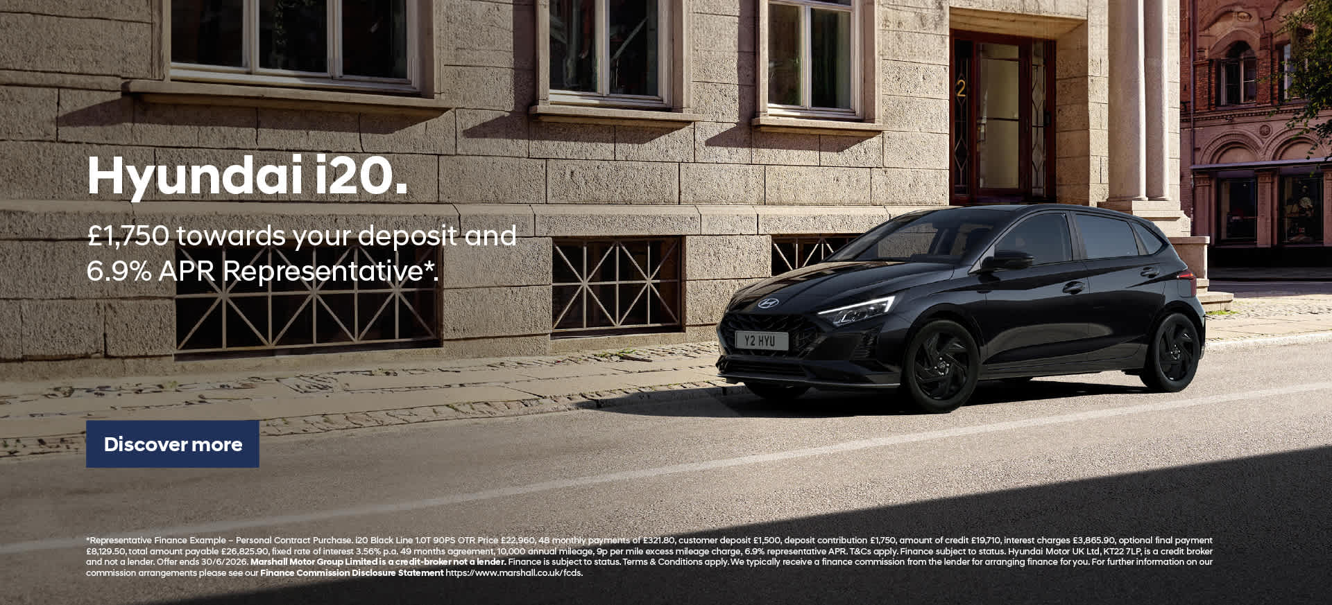 Hyundai i20 Personal Contract Purchase Offer