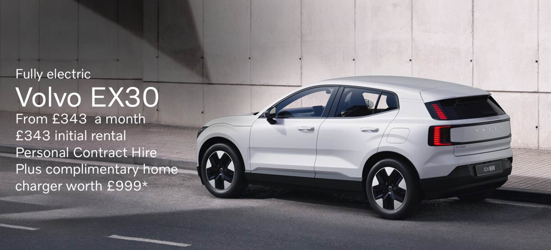 Fully electric Volvo EX30