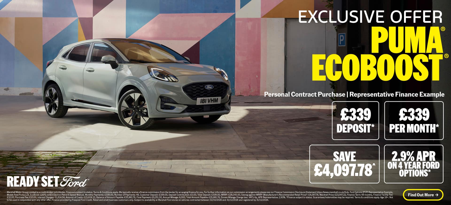 Ford Puma Offer