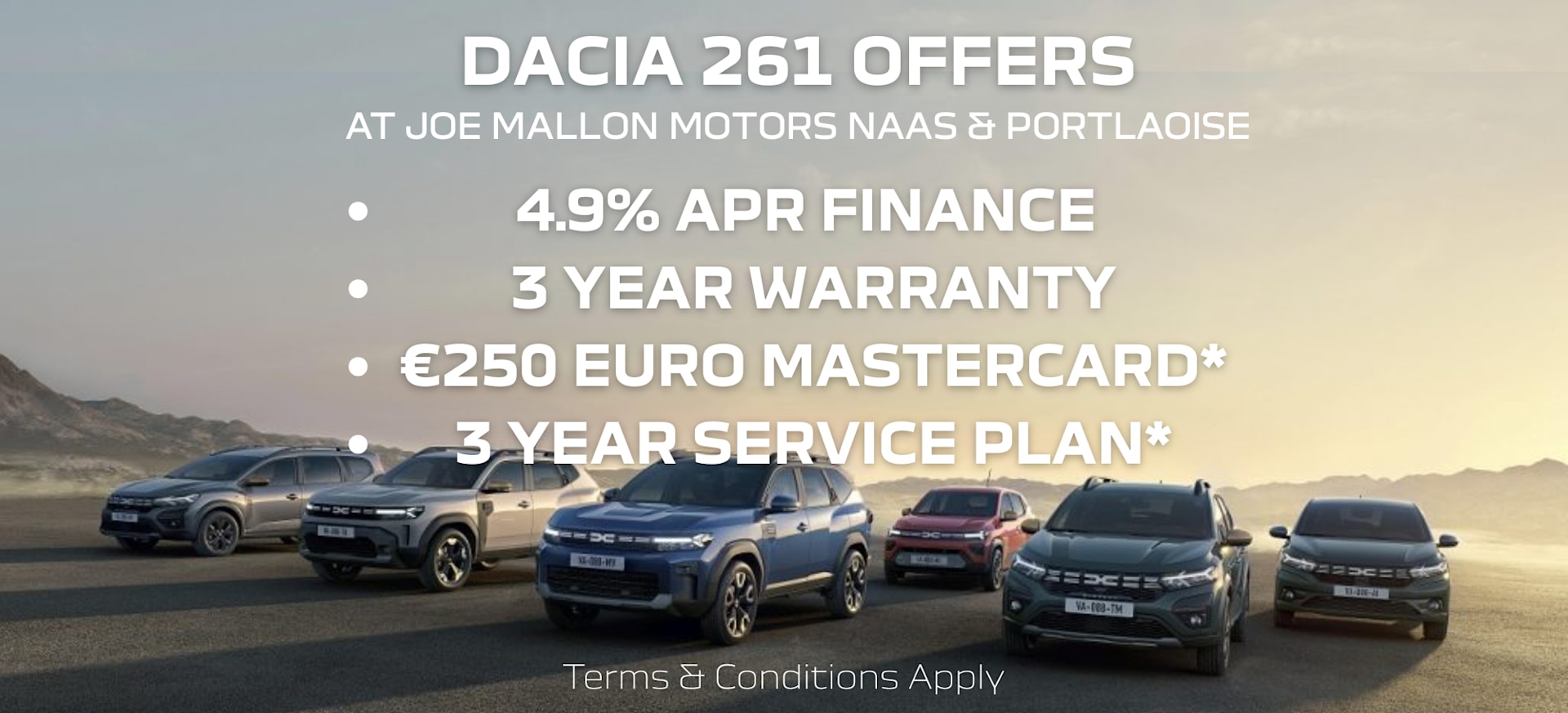 Dacia 252 Sales Event and Offer