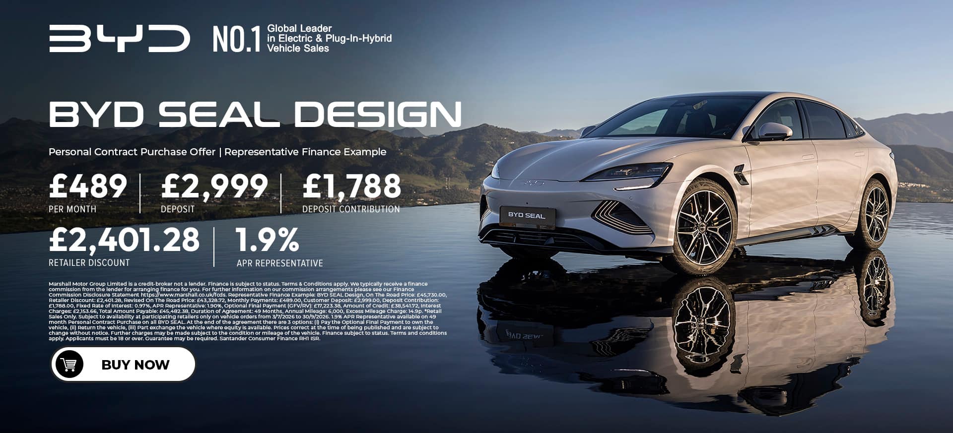 BYD SEAL Offer