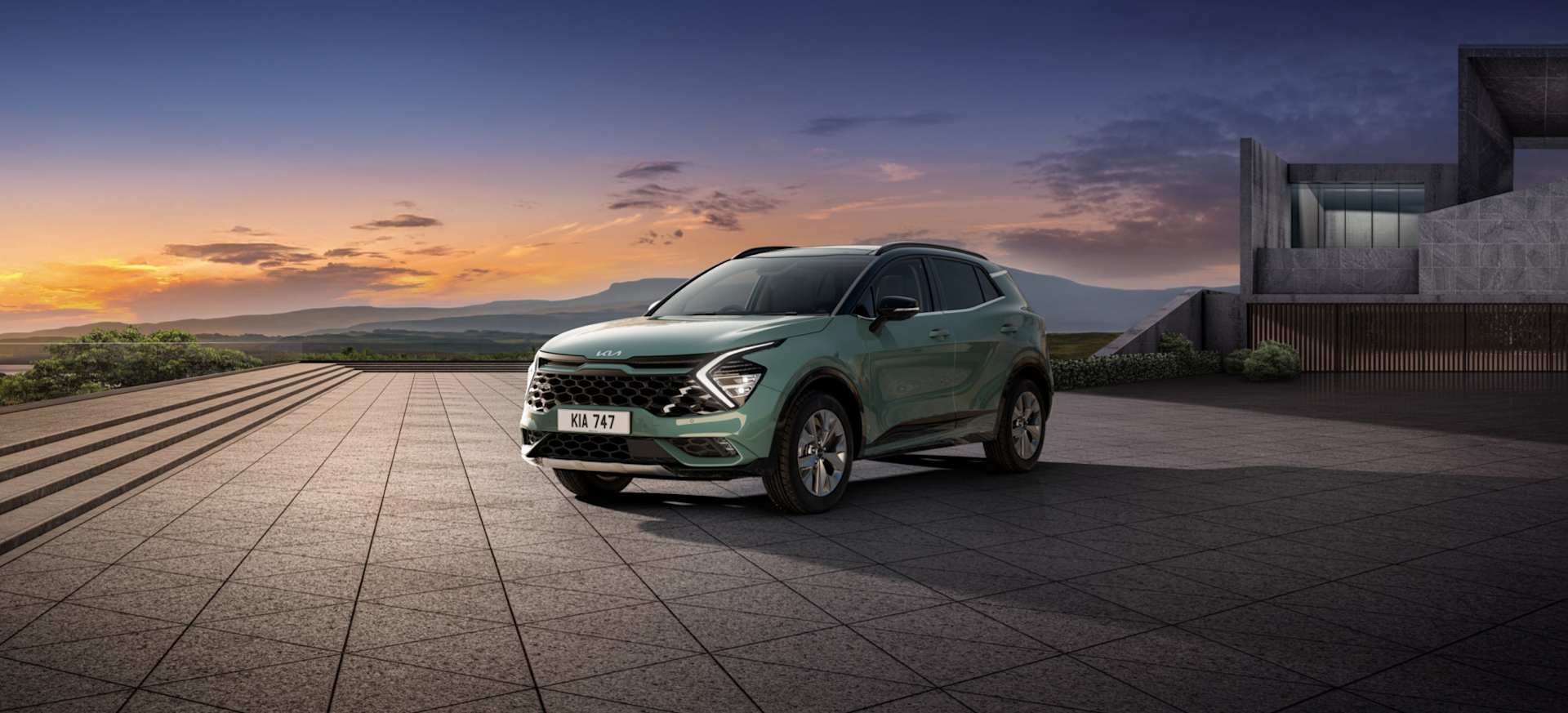 The Kia Sportage.
