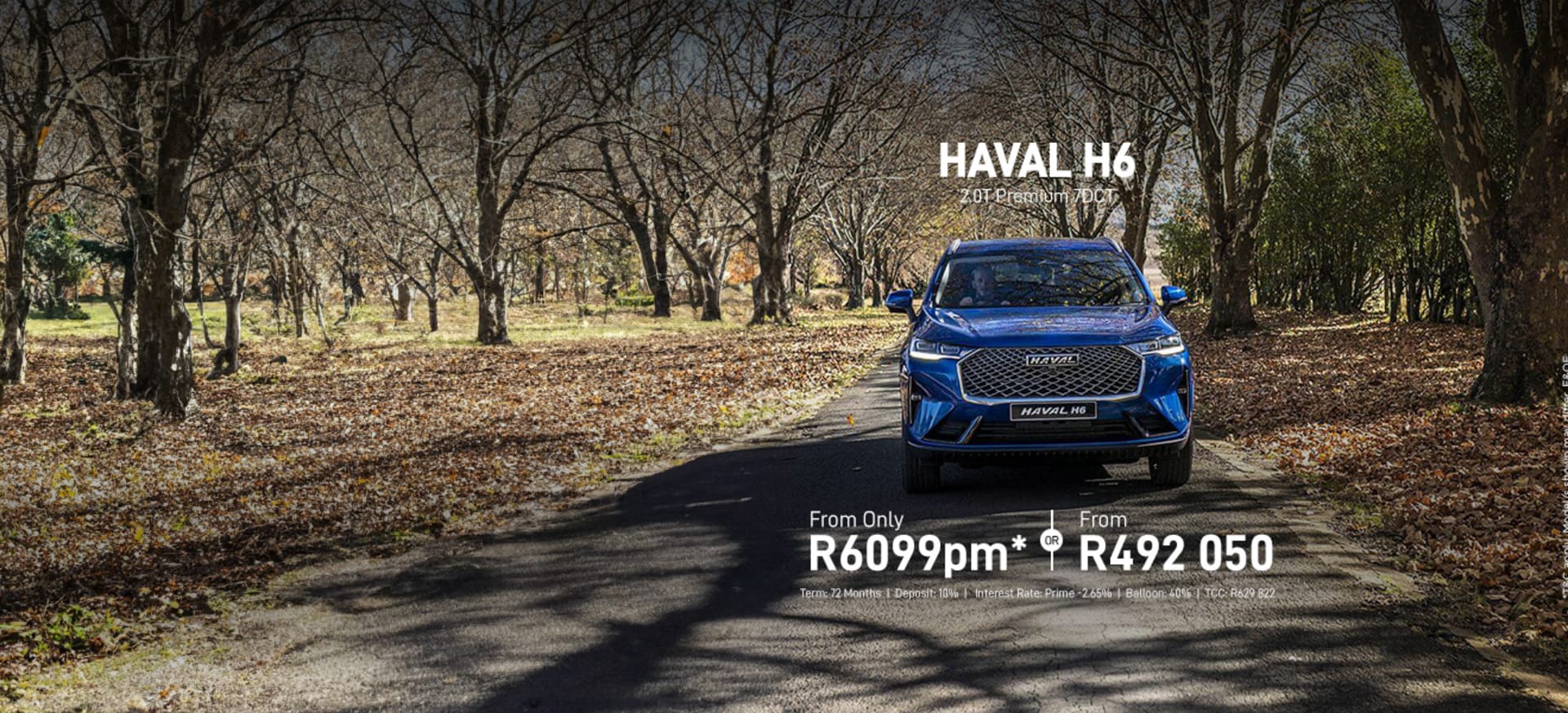 Haval H6 2.0T Premium From R6 099pm*