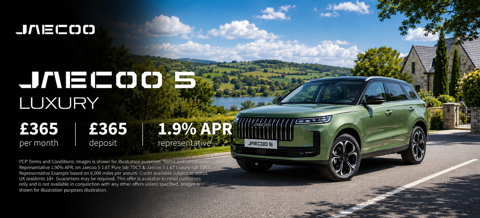 Jaecoo 5 Pure Q3 Banner
