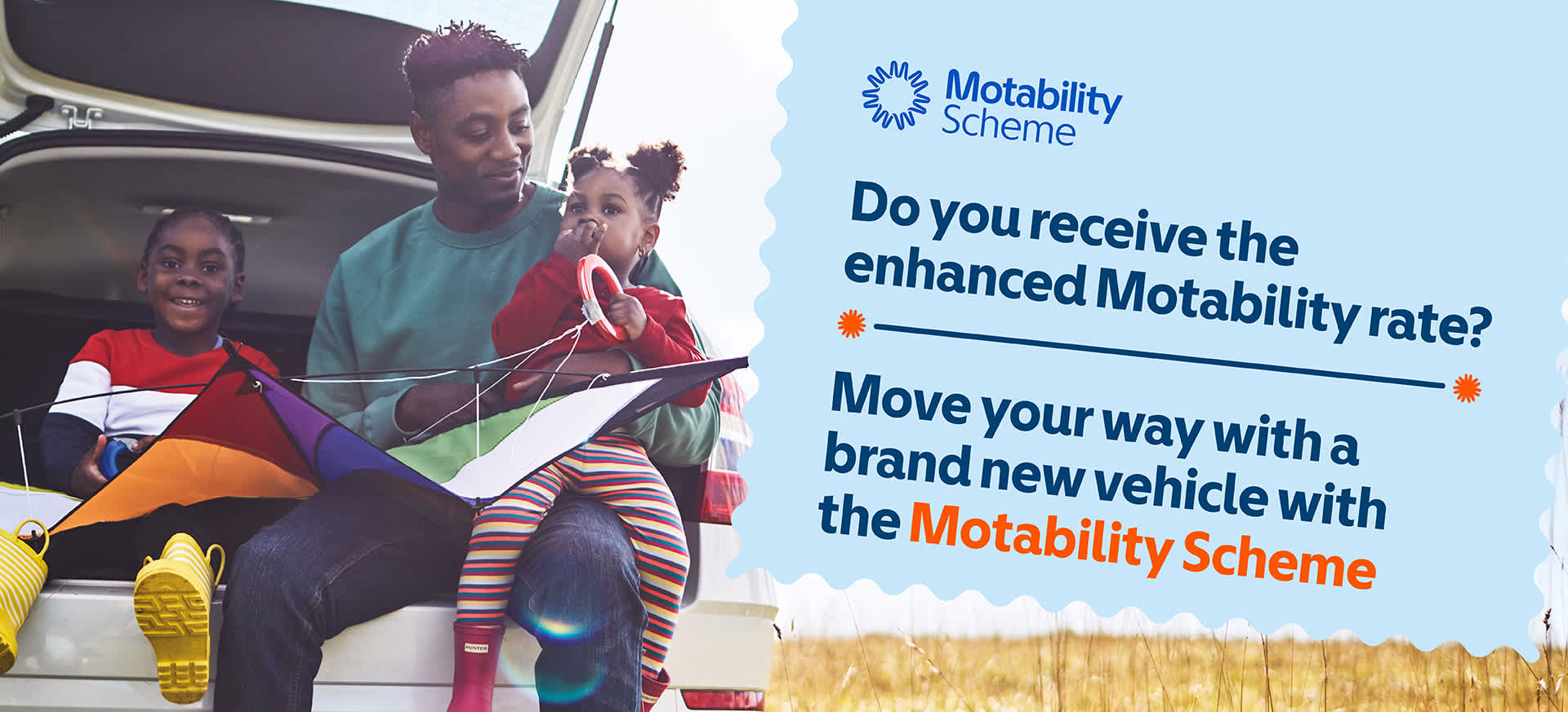 Motability New Logo Banner