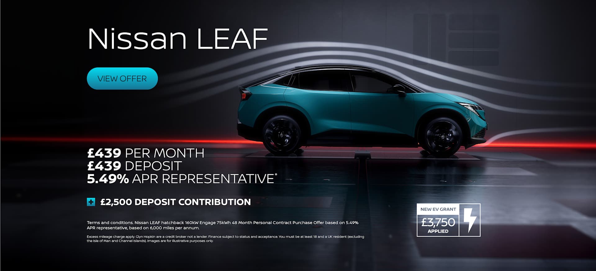 Nissan LEAF Q1 26 offer
