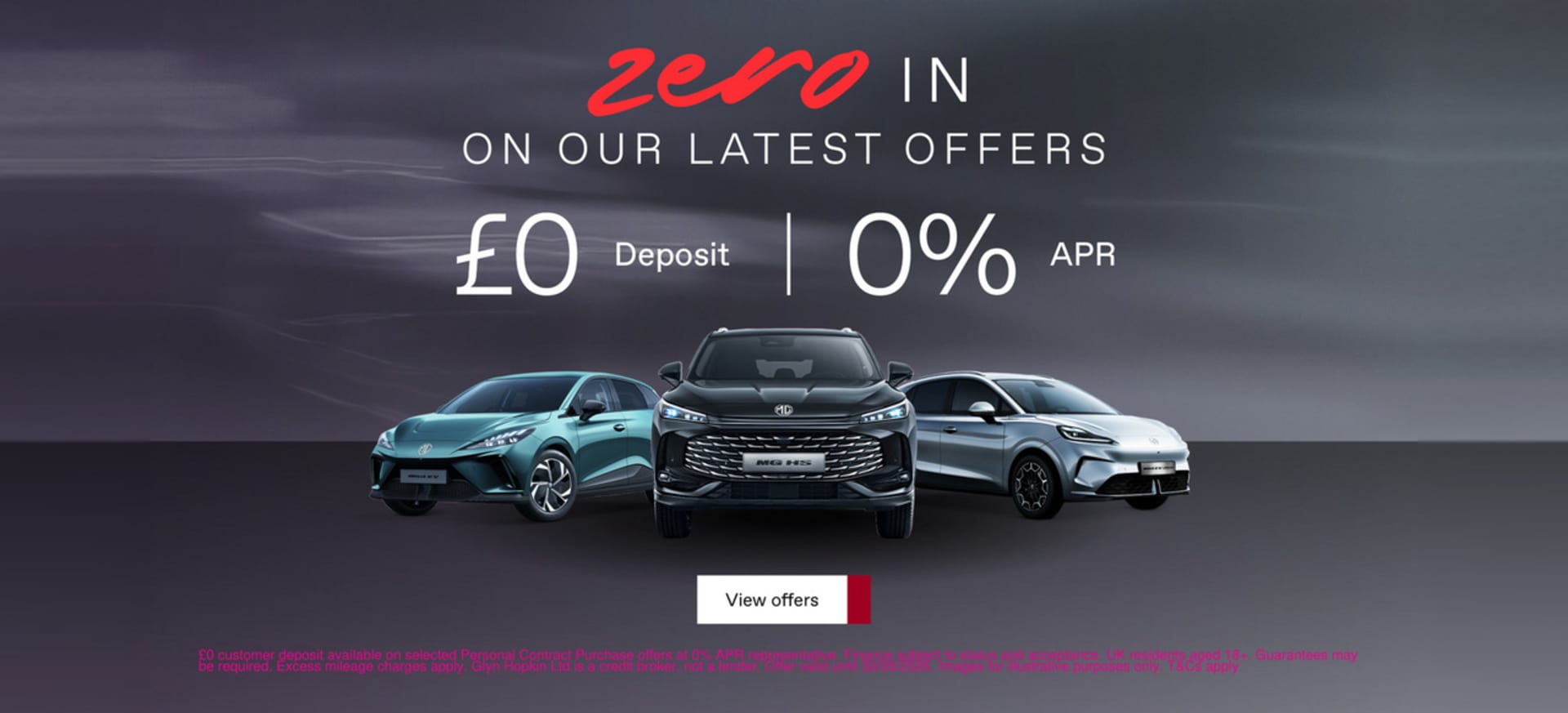 MG Sales September Event