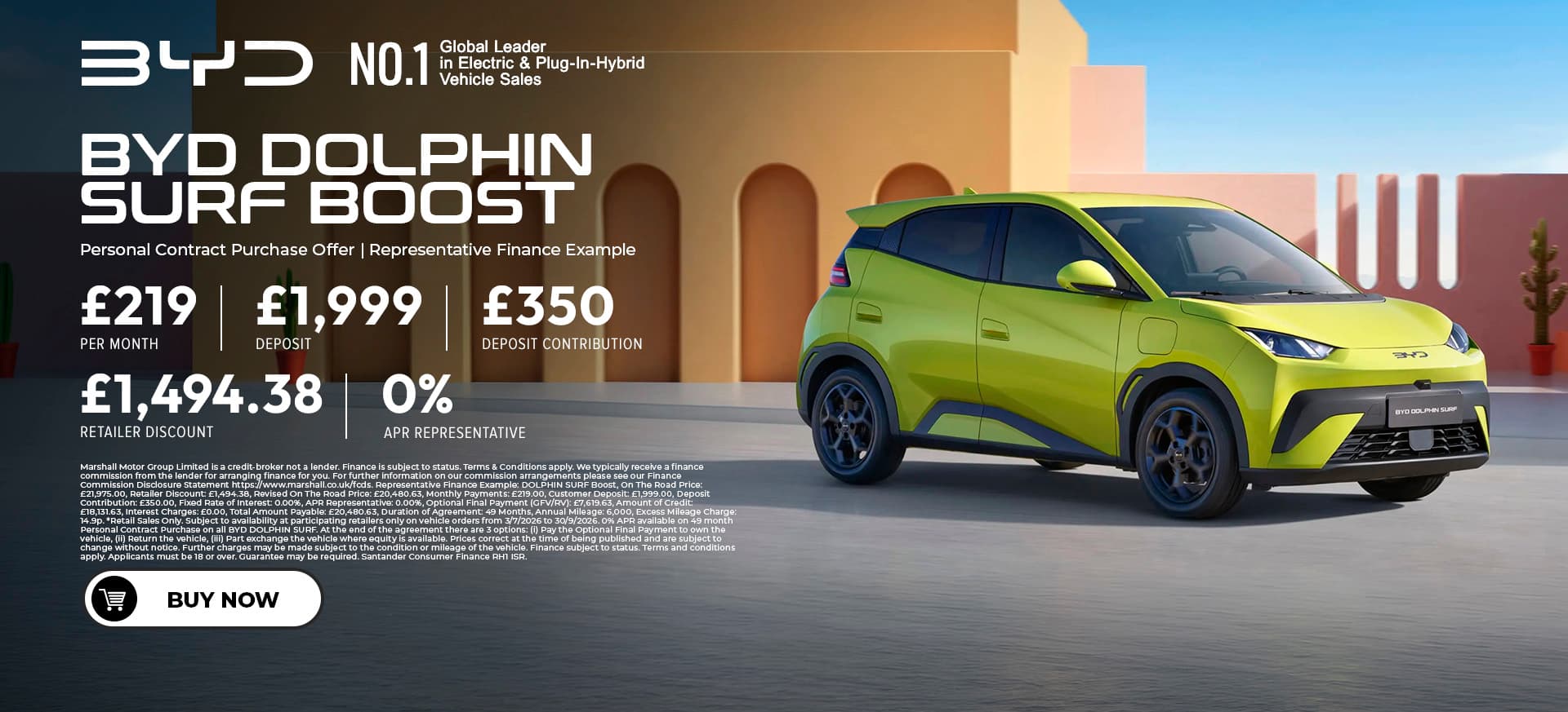 BYD DOLPHIN SURF Offer