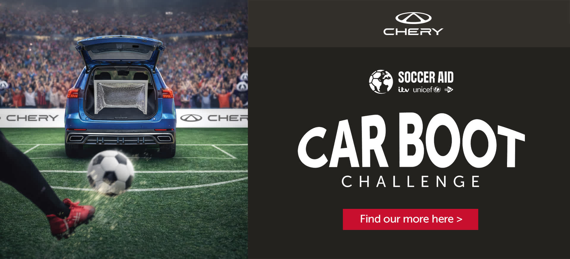 Chery UK x Soccer Aid