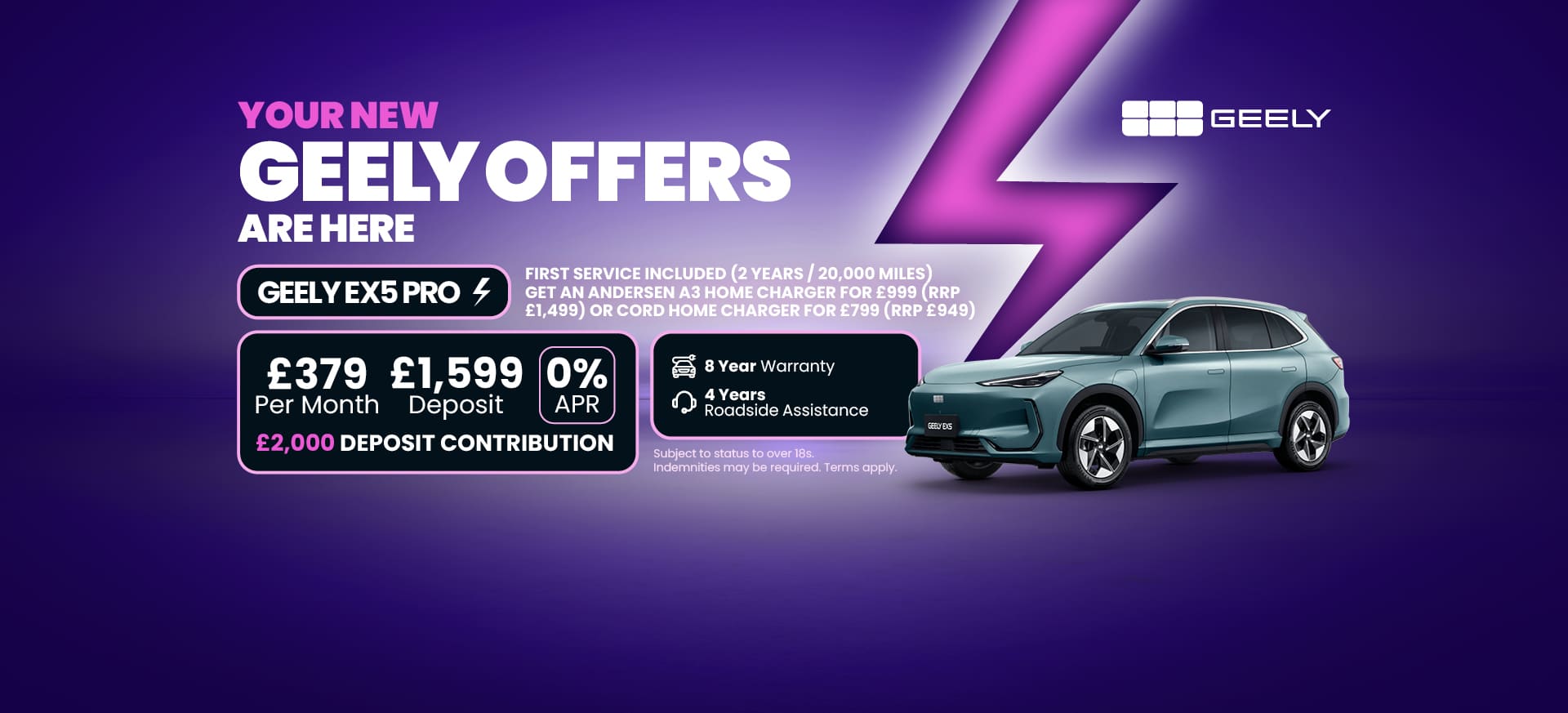 Geely EX5 Pro Q3 Banner