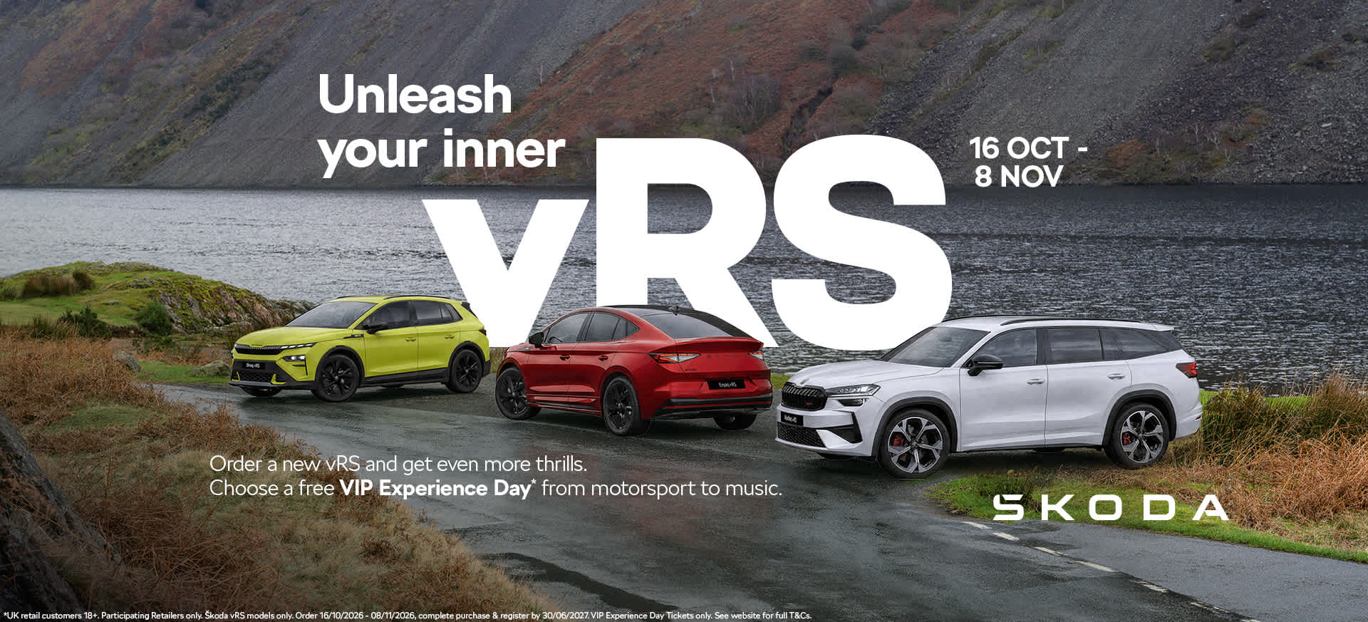 Discover vRS at our Western Skoda Event