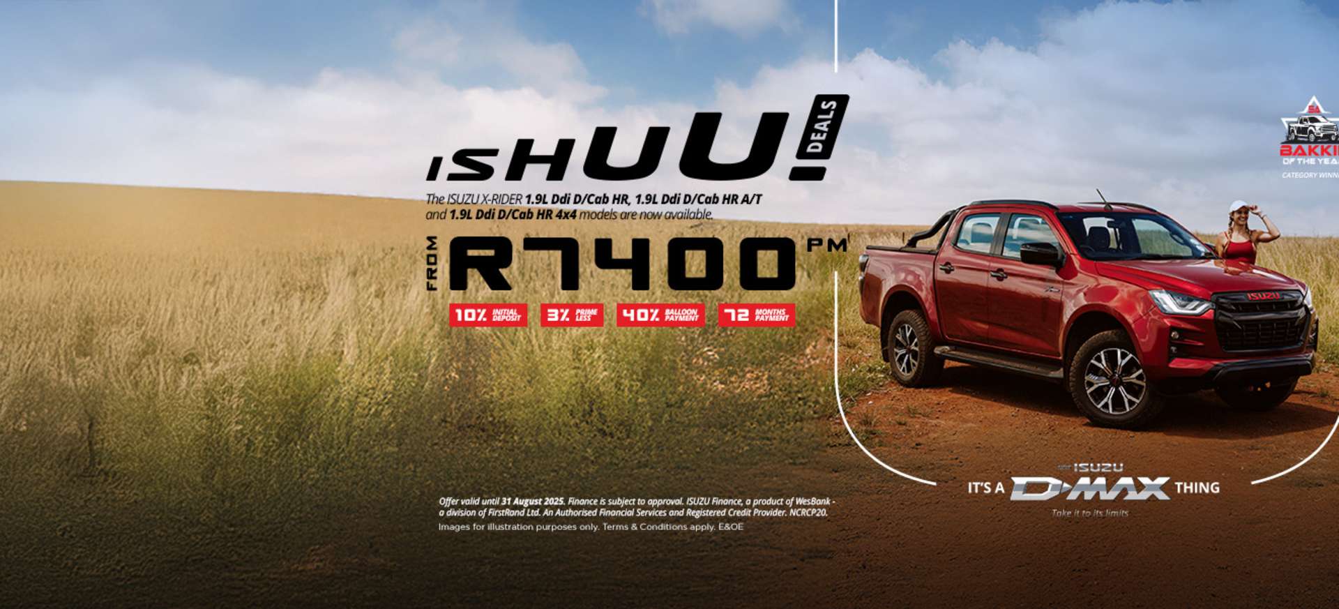 Isuzu X-Rider Double Cab June 2025
