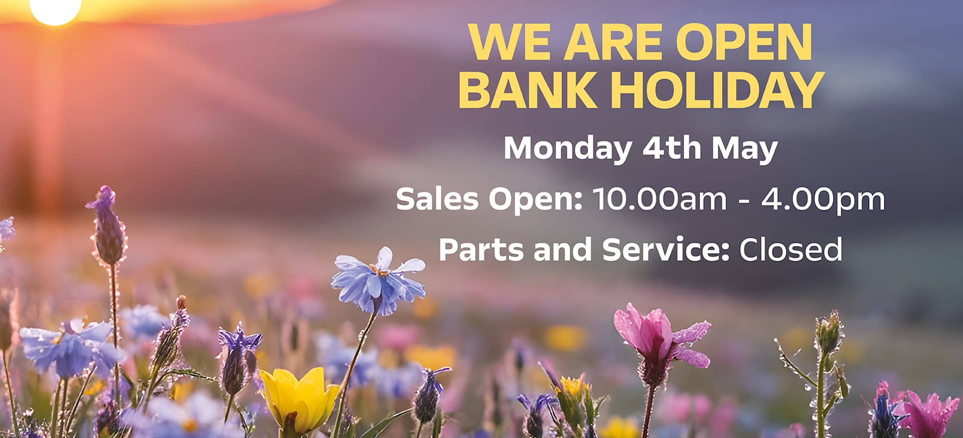 May Day Bank Holiday