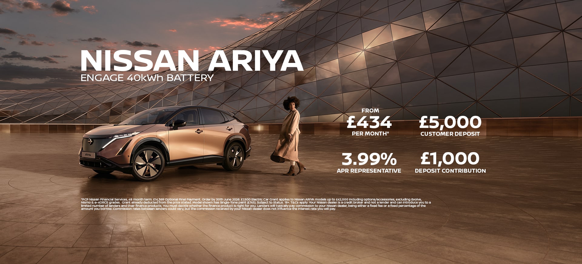Nissan Ariya Q2 offers 26