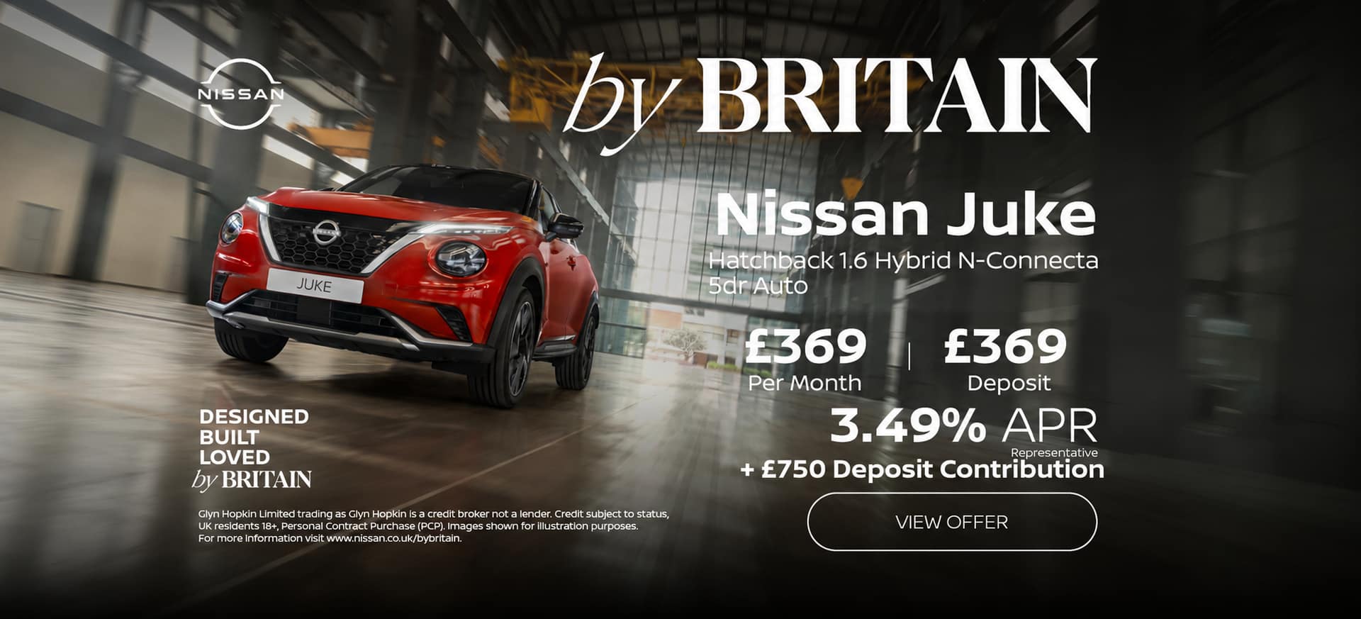 Nissan Juke q4 banners update