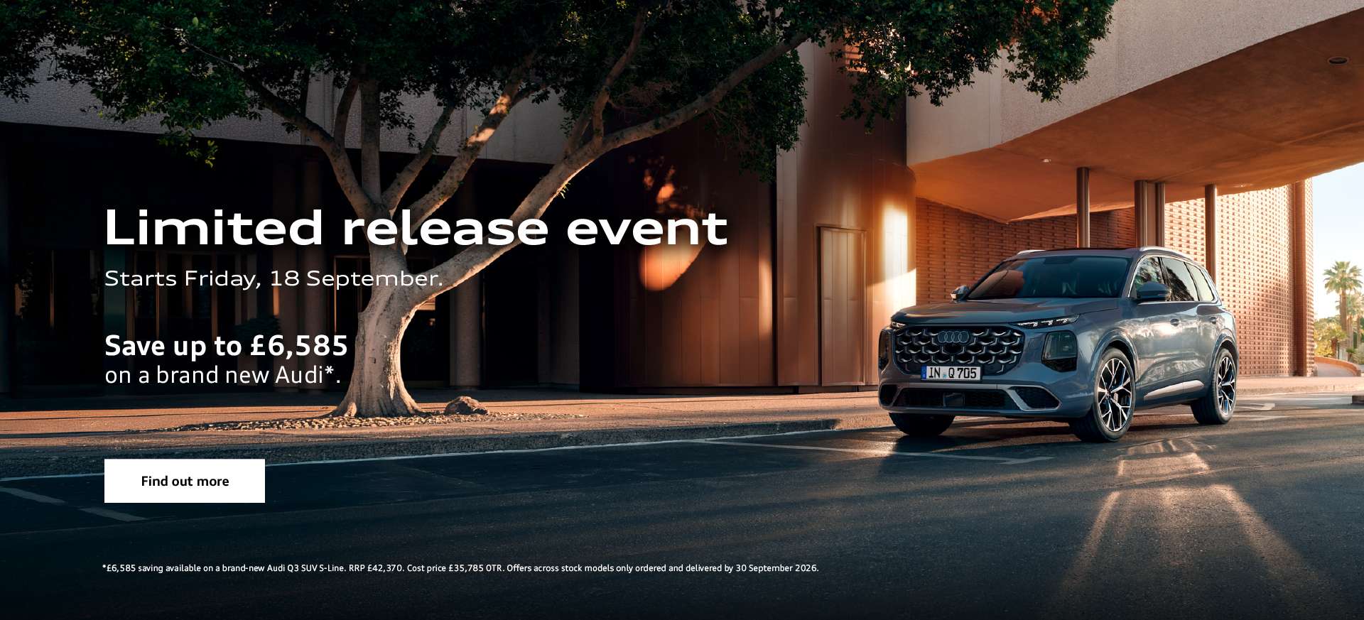 Audi Limited Release
