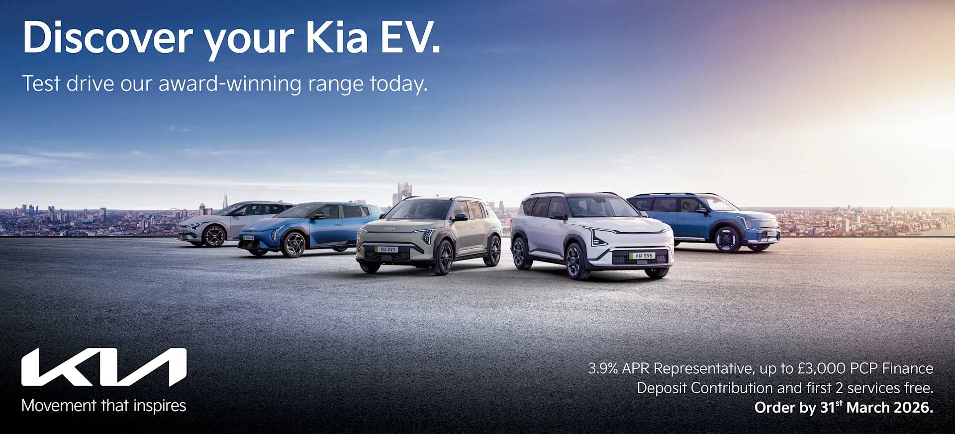 Discover your Kia EV