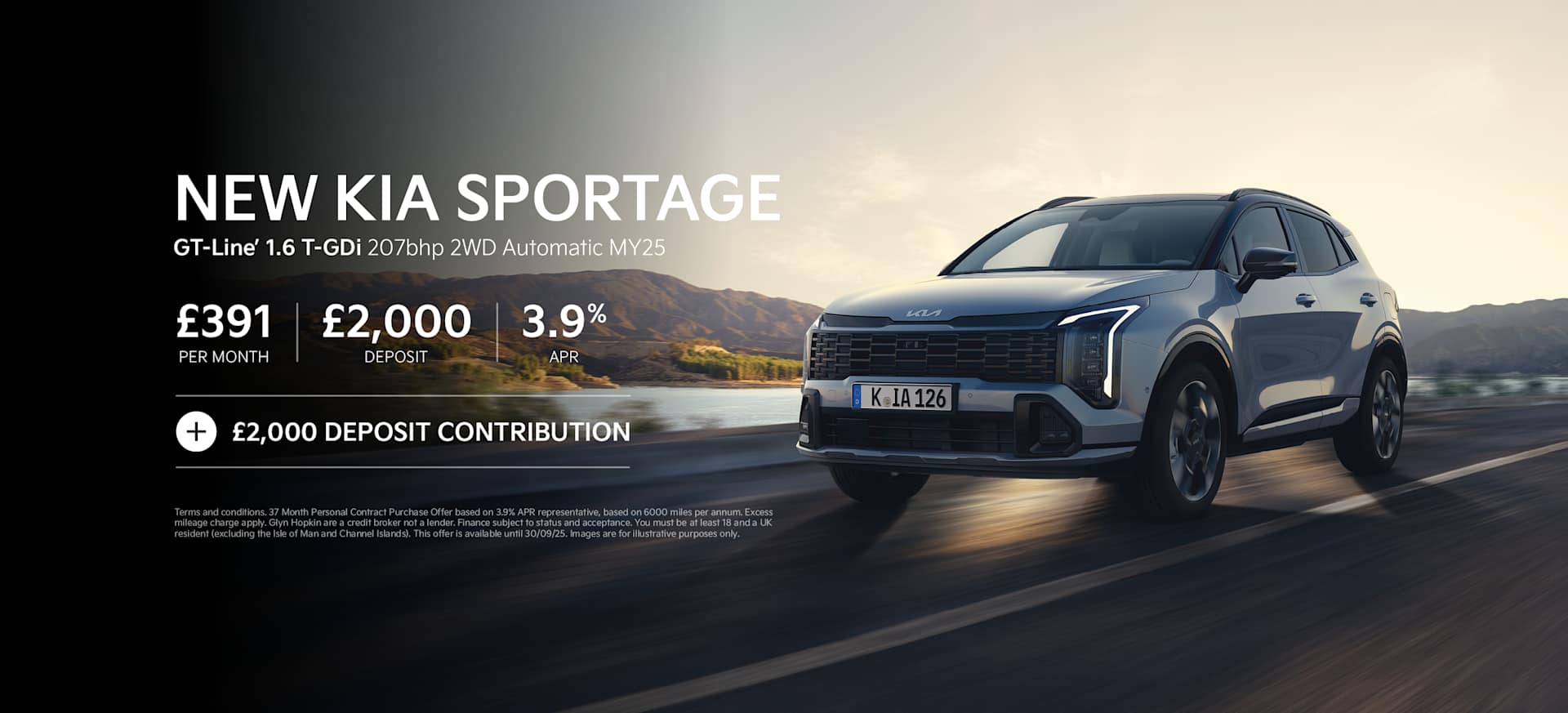 Kia Sportage Q3 offer 2025