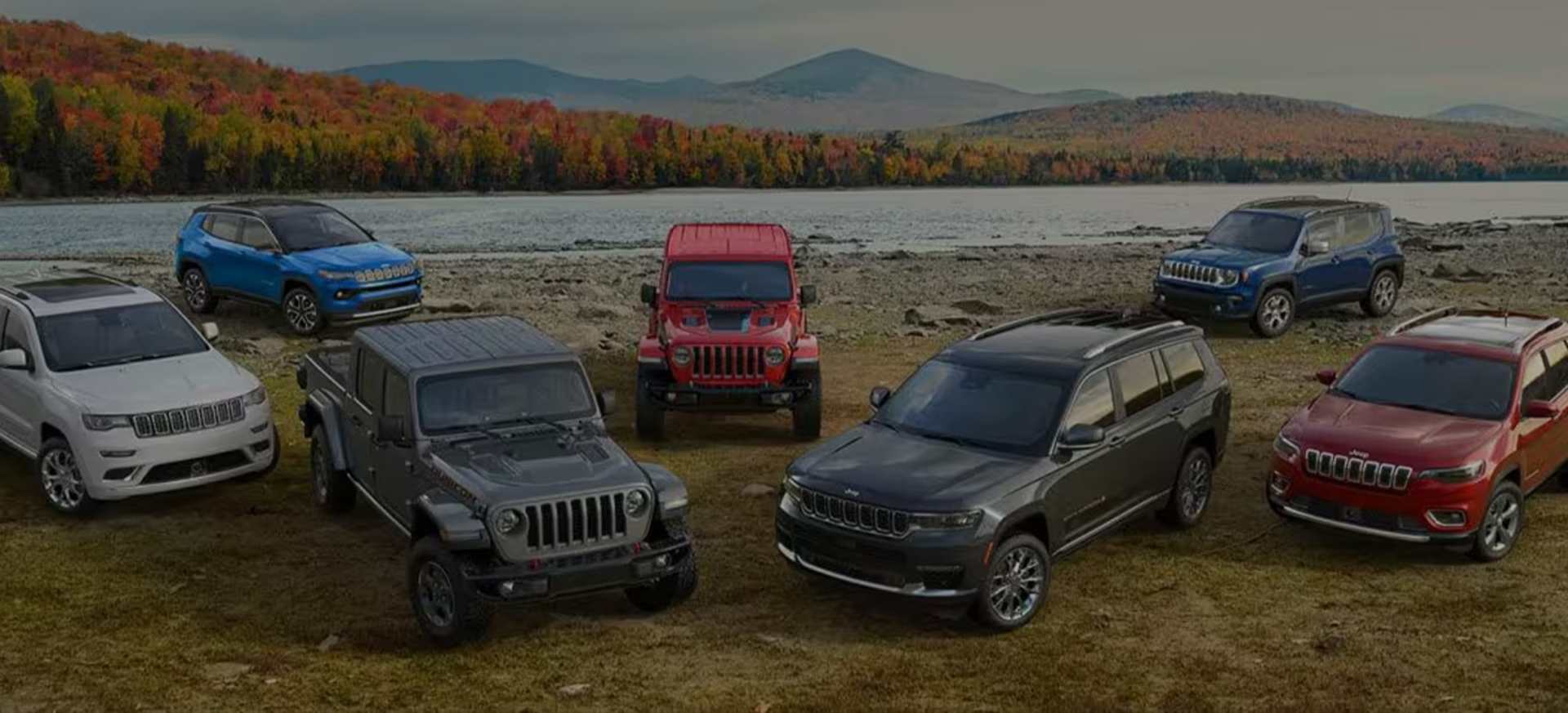Explore our Jeep Range