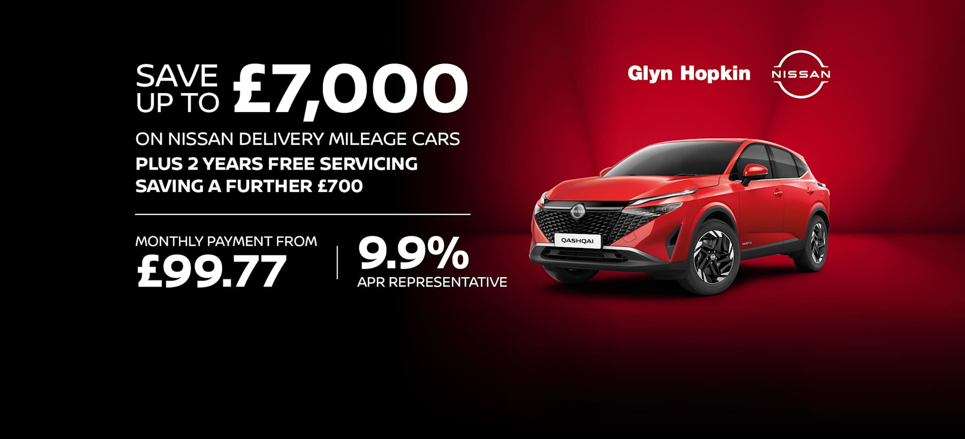 Nissan qashqai Pre Reg Q2