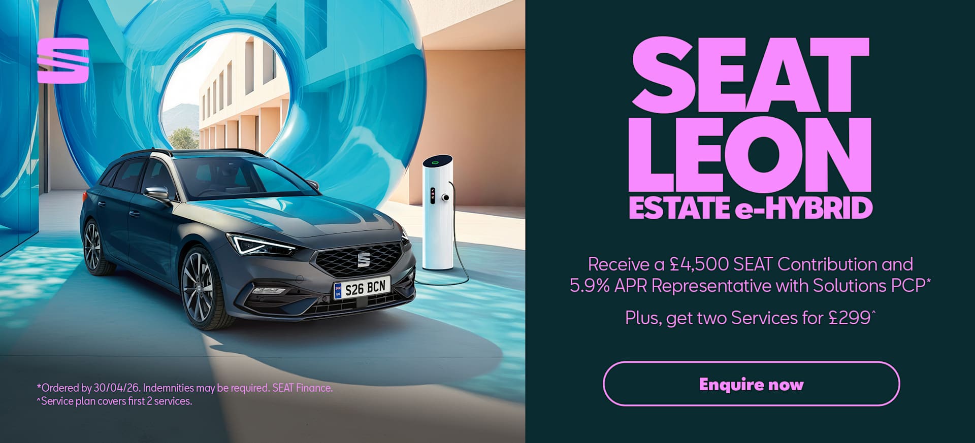 SEAT Leon Estate Q2 26 Offer
