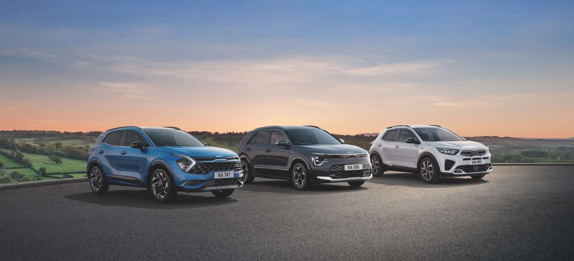 With the Kia range on Motability. 