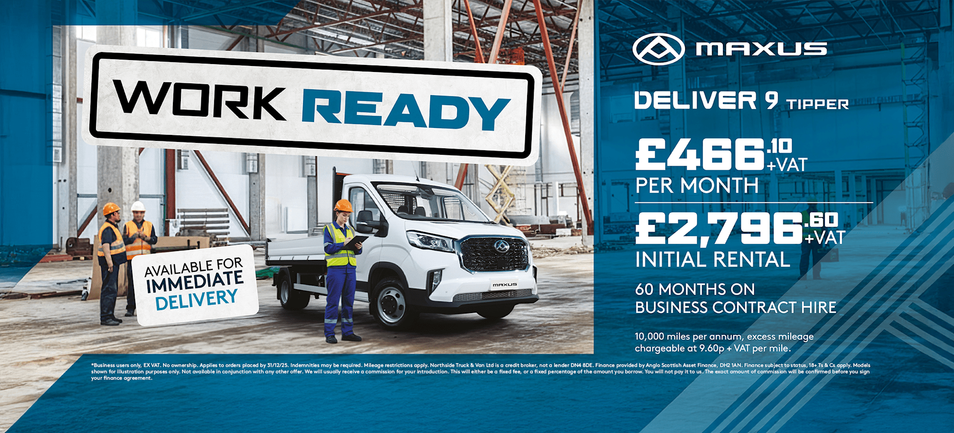 D9 Tipper - Work Ready