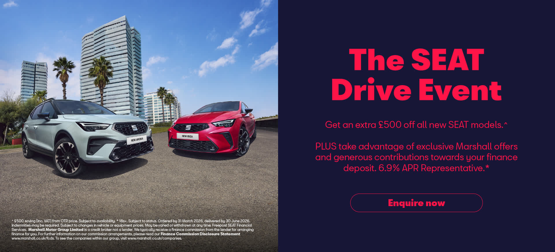 NOW ON UNTIL 1 MARCH 2026