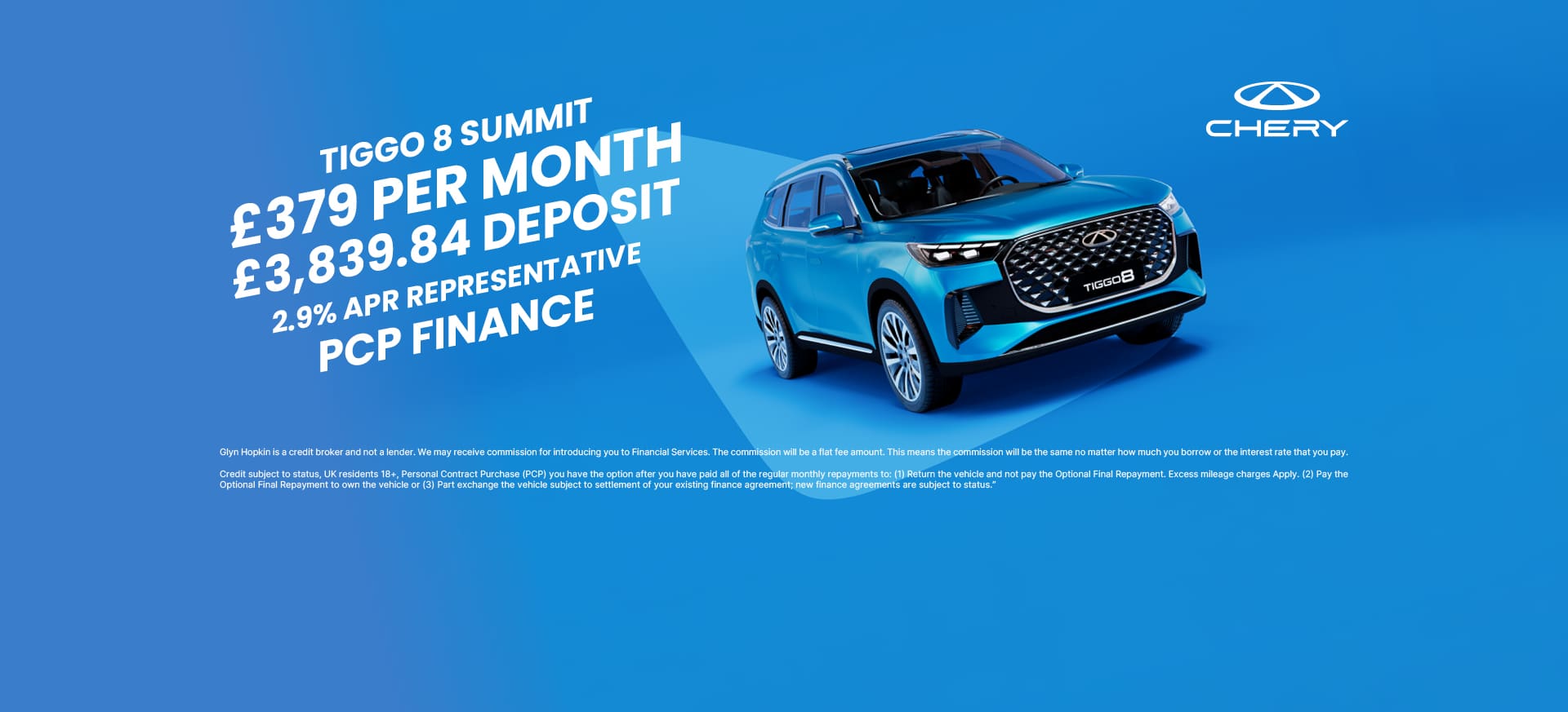 Chery Tiggo 8 q2 Banner