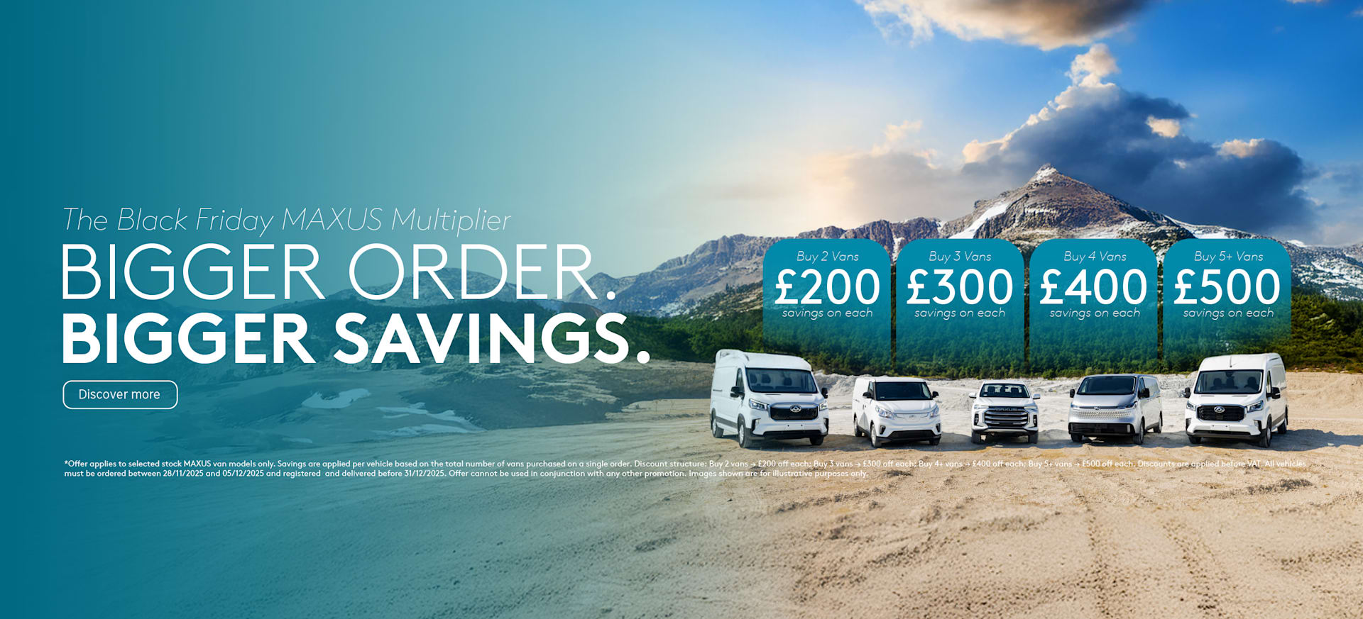 Black Friday MAXUS
