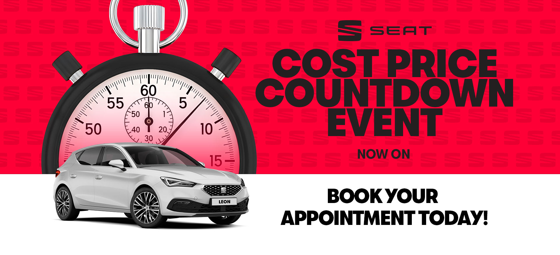 SEAT Cost Price Countdown