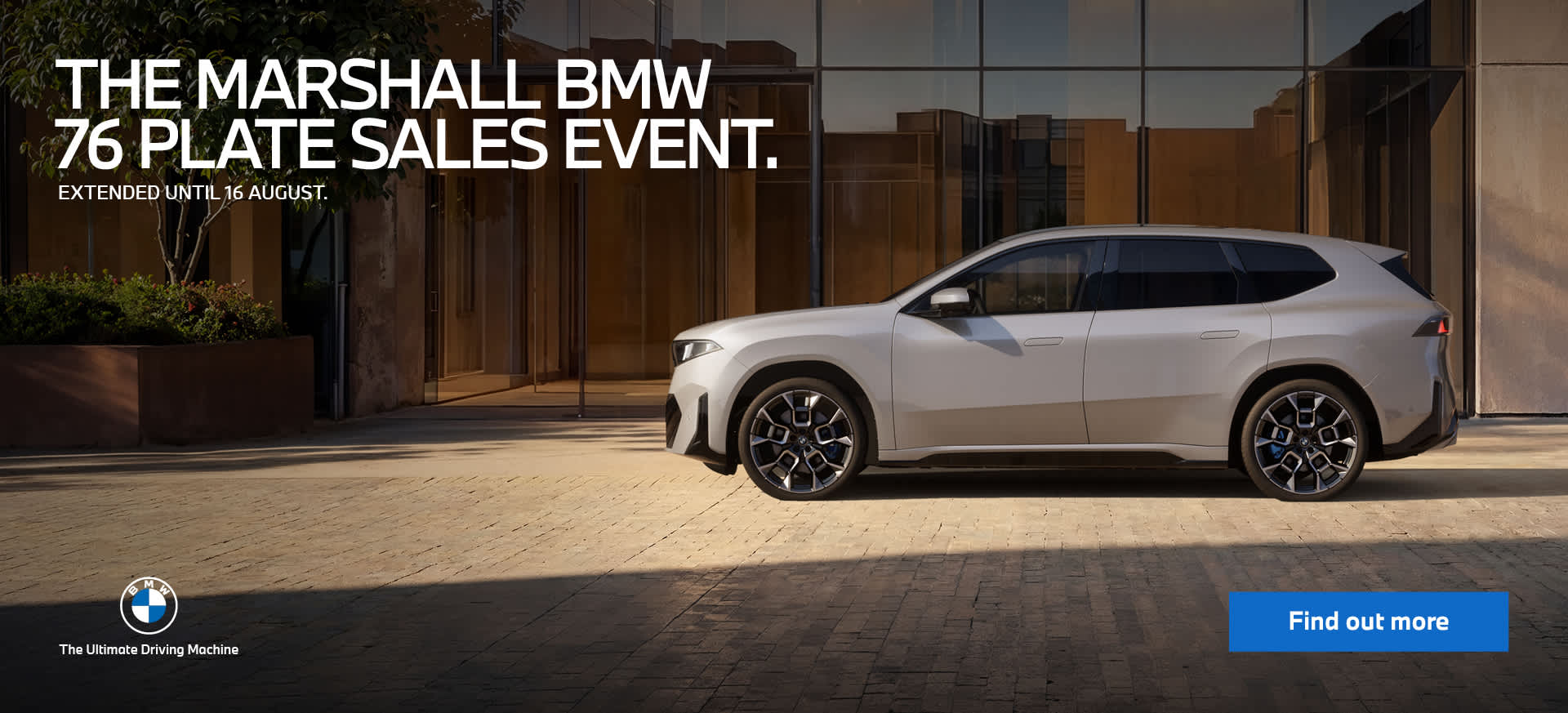Marshall BMW 76 Plate Sales Event.
