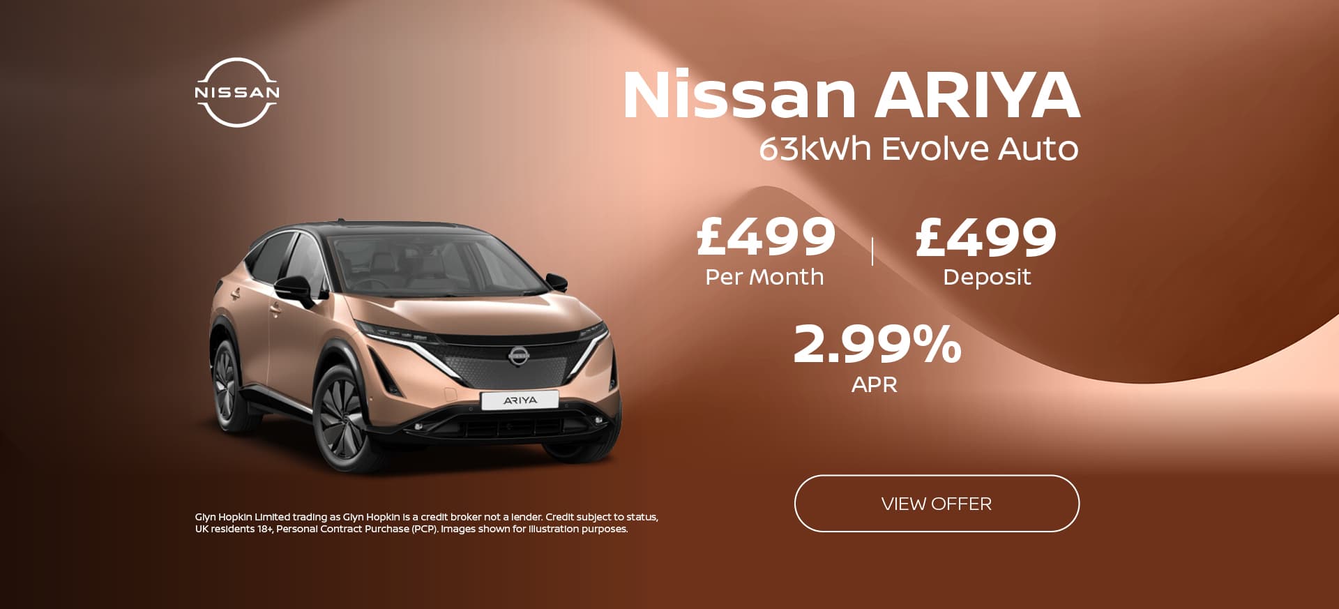 Nissan q3 Ariya Banners