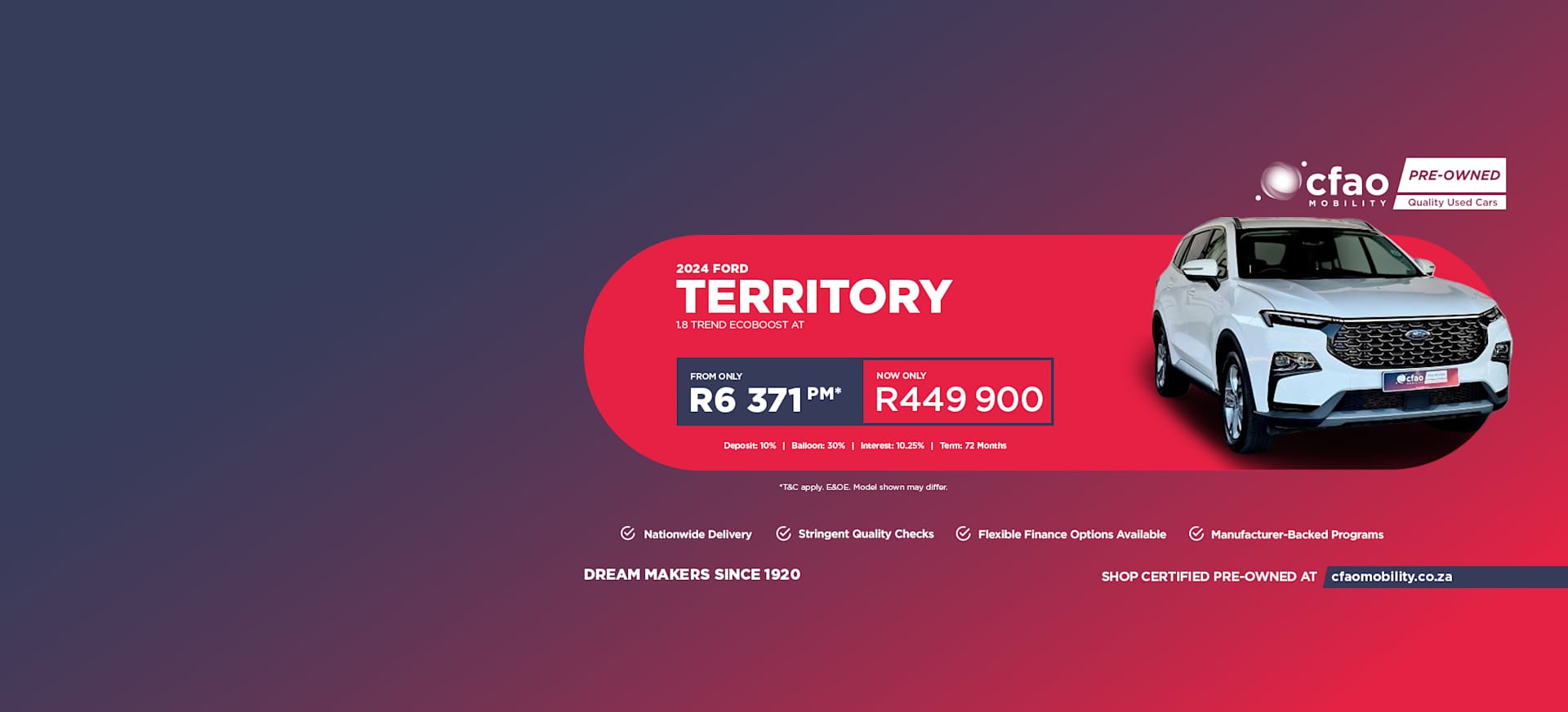 2024 Ford Territory 1.8 Trend Ecoboost AT