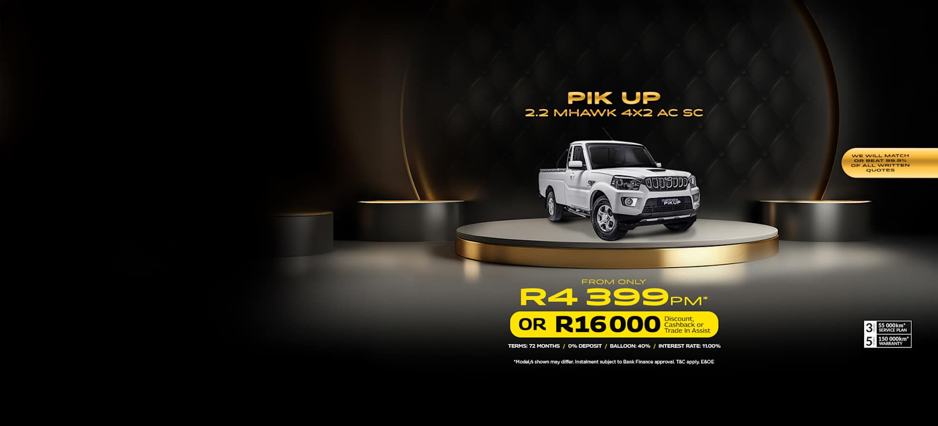 Mahindra Pik Up 2.2 MHawk 4X2 AC SC 