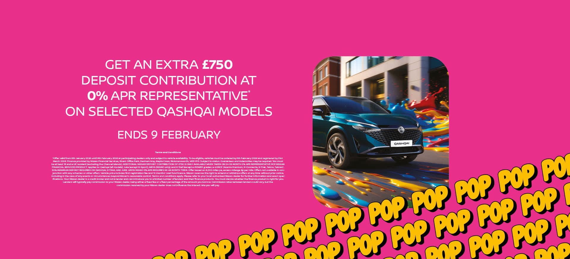 Nissan Qashqai Q1 Pop Up Event