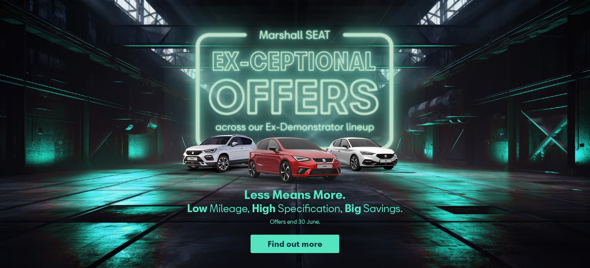 SEAT Ex-demo Stock