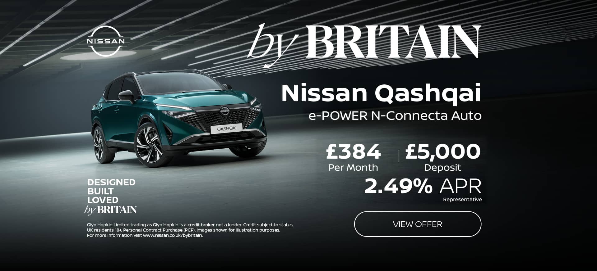 Nissan Q4 Banners Qashqai