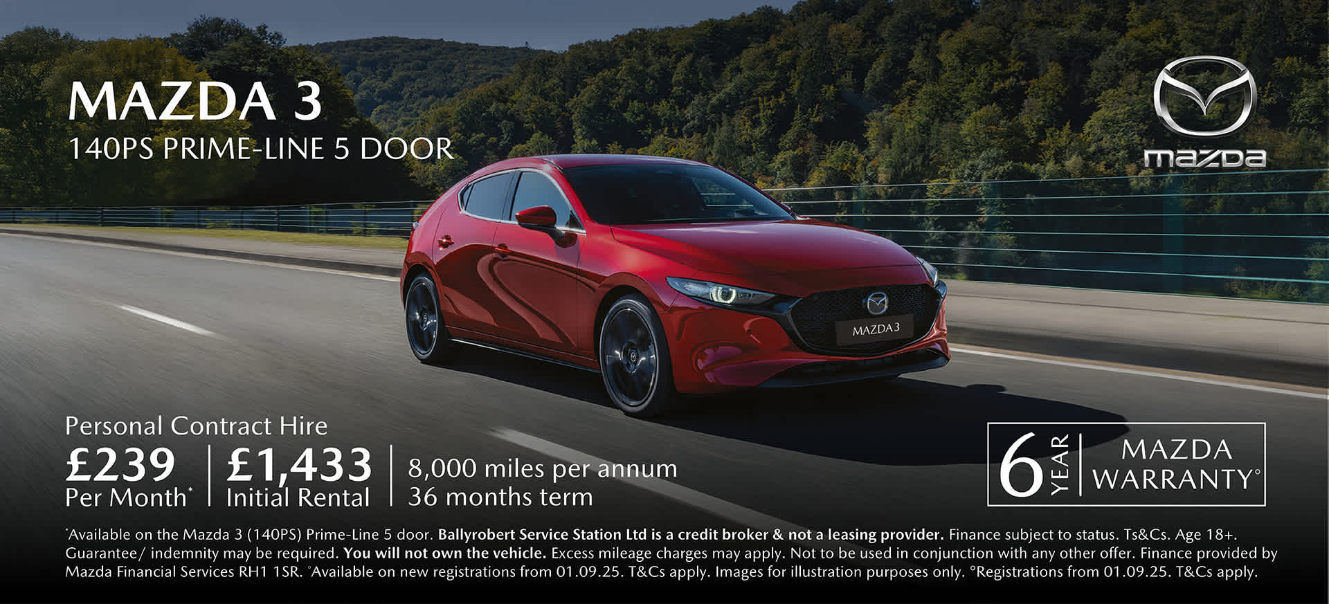 Mazda 3 PCH July 25