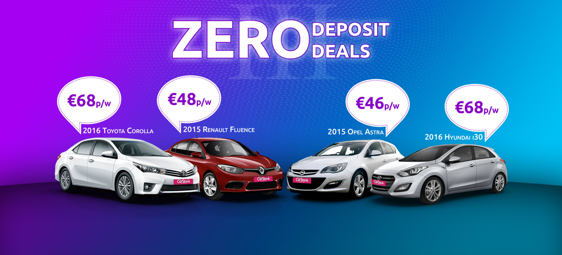 Zero Deposit Deals Three