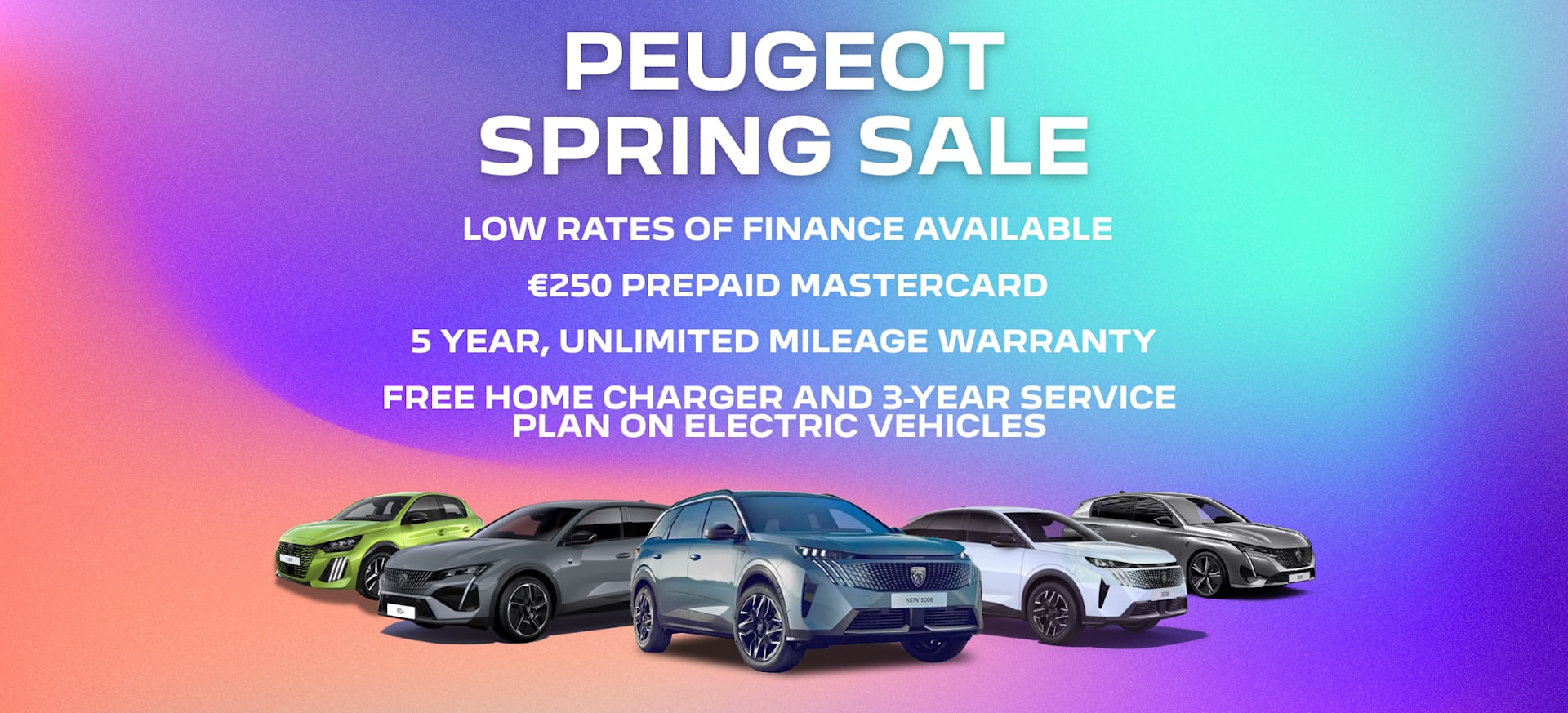 PEUGEOT SPRING SALE