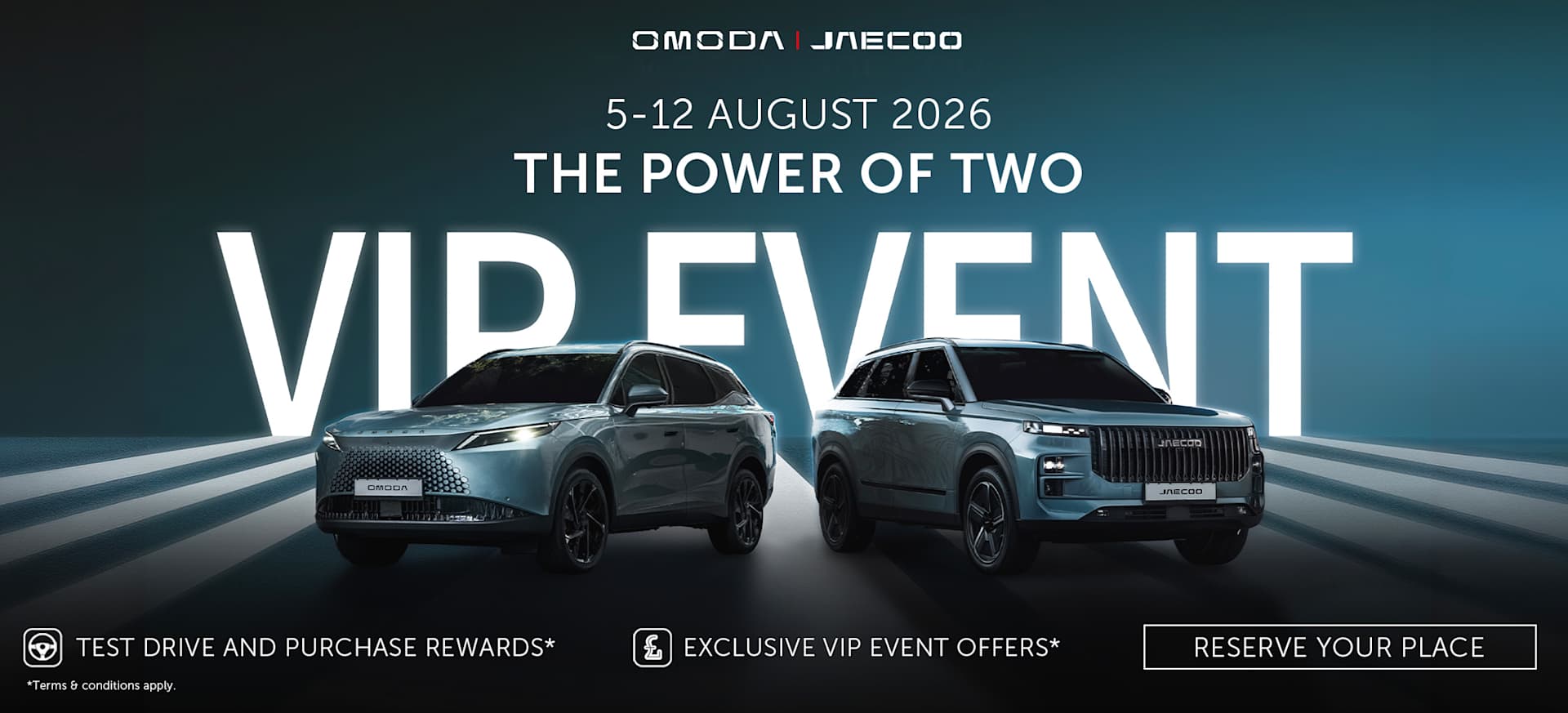 Jaecoo & Omoda August Event